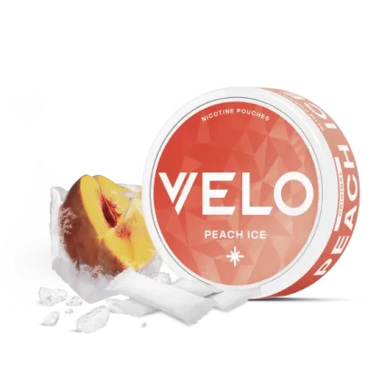 VELO Peach Ice Nicotine Pouches - Orijinal Snus Velo Türkiye