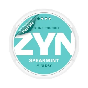ZYN Spearmint Mini Dry Low
